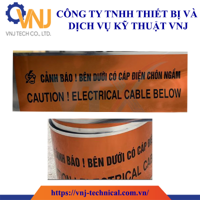 Cuộn băng cảnh báo cáp ngầm 15cm, 20cm