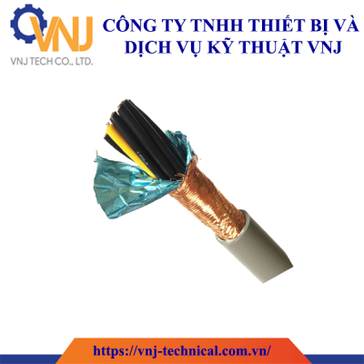 Cáp điều khiển 20 lõi 20x1.5mm có lưới chống nhiễu