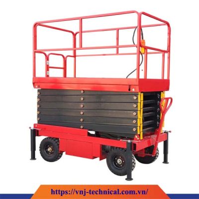 Xe nâng người dạng cắt kéo di động