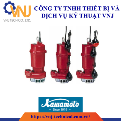 Bơm chìm nước thải Kawamoto YUK