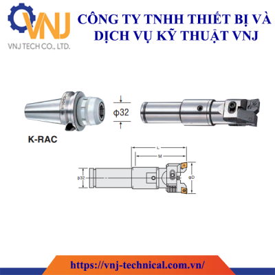 Dao Doa Cân Bằng Chuôi Thẳng BALANCE CUT BORING BAR – K-RAC