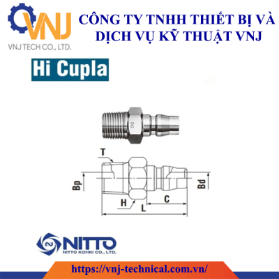 Đầu nối nhanh Nitto dòng PM