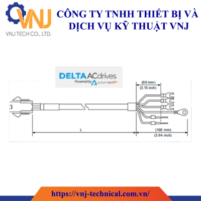 Đầu nối Servo AC Delta ACS3-CAPF4105