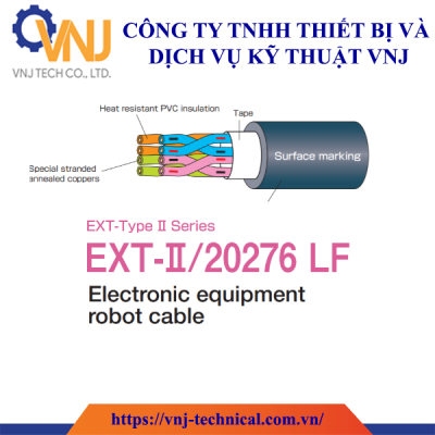 Dây cáp tín hiệu EXT-II/20276 - Taiyo Cabletec