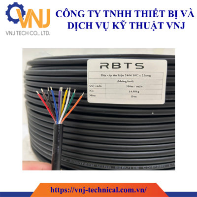 Dây cáp tín hiệu UL2464 – 6 lõi, tiết diện 0.2mm² thương hiệu RBTS (Robotech Vina)