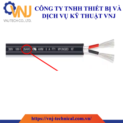 Dây Tín Hiệu UL2464 16AWG x 2C AMSB Myungbo