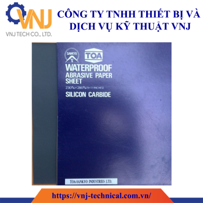 Giấy nhám TOA đen