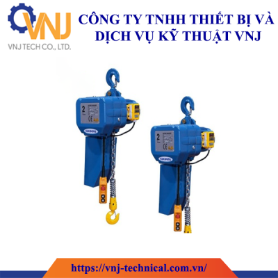 KD-Series – Pa lăng xích điện tải trọng lớn (7.5 – 30 tấn) Kukdong