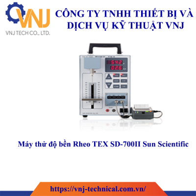 Máy đo độ dai gel strenght Surimi Rheo Tex SD-700