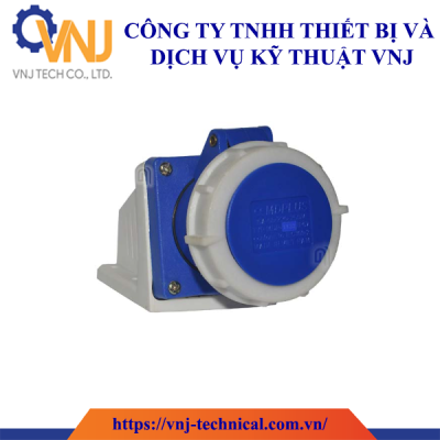 Ổ cắm công nghiệp cố định 3 chân 16A