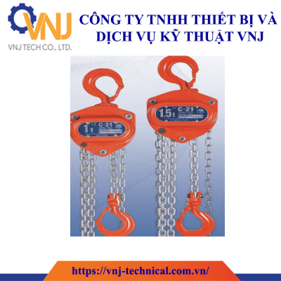 Pa Lăng Xích Kéo Tay Elephant C21, 2 Tấn 3M