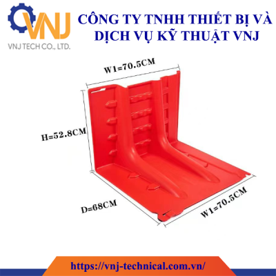 Giải pháp chống ngập linh hoạt – Tấm chắn nhựa ABS chữ L